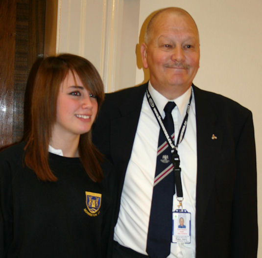 Mike Godrich get's the MBE