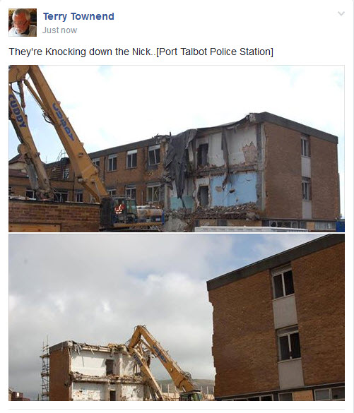 Port Talbot Police Station The end August 2017